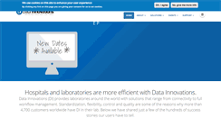 Desktop Screenshot of datainnovations.com